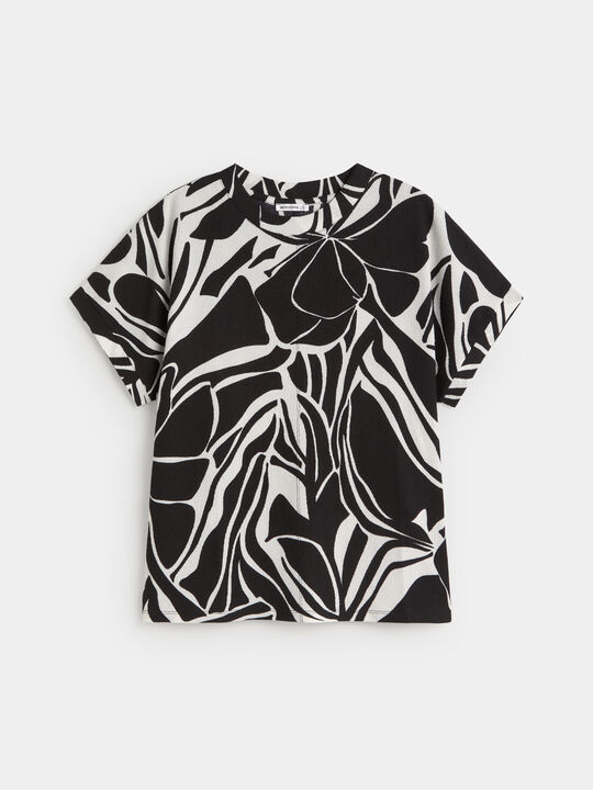 CAMISETA TEXTURA Estampado 1 image number null