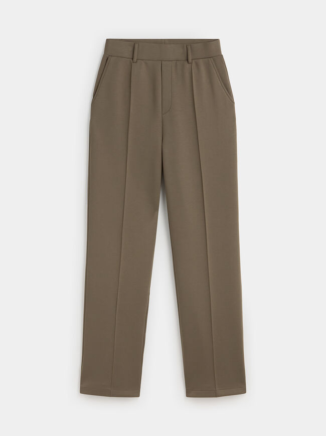 PANTALÓN NERVIO kaki oscuro