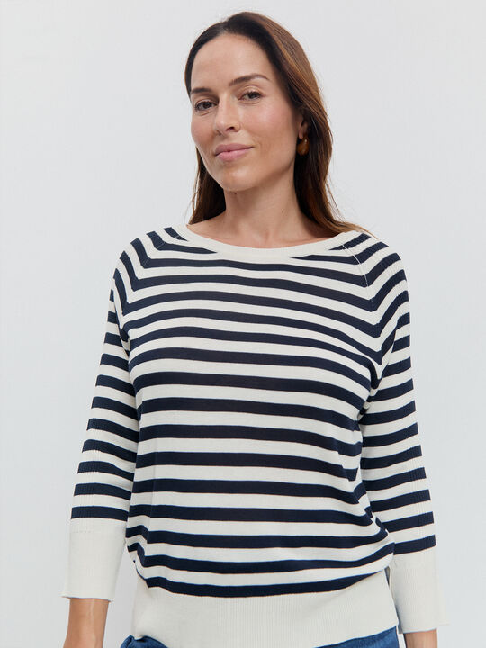 JERSEY RAYAS Azul Marino image number null