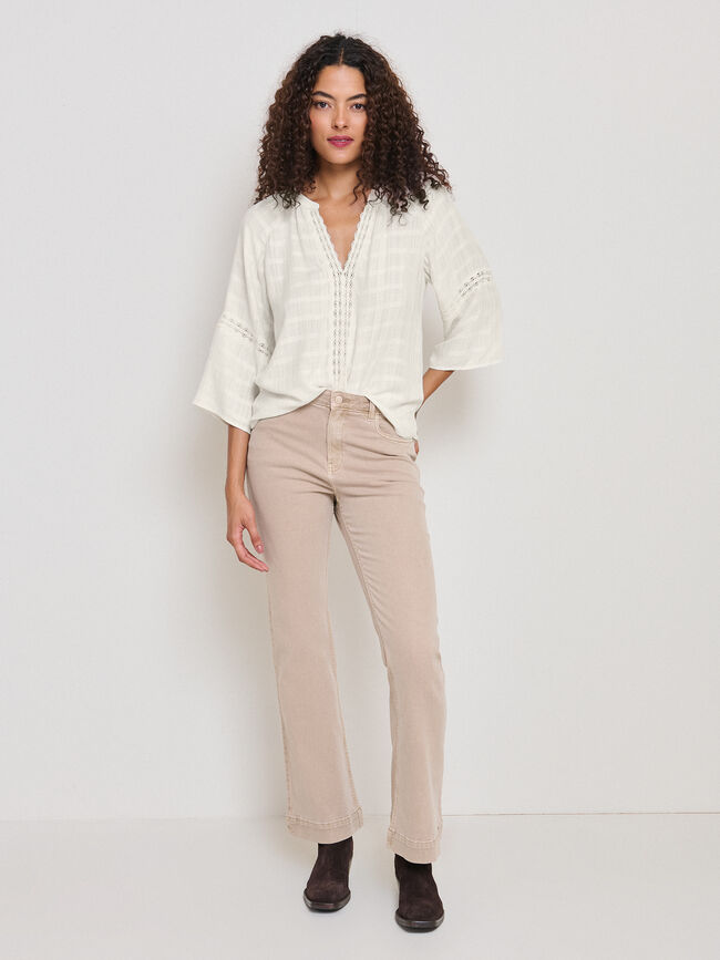 BLUSA FORNITURA Crudo
