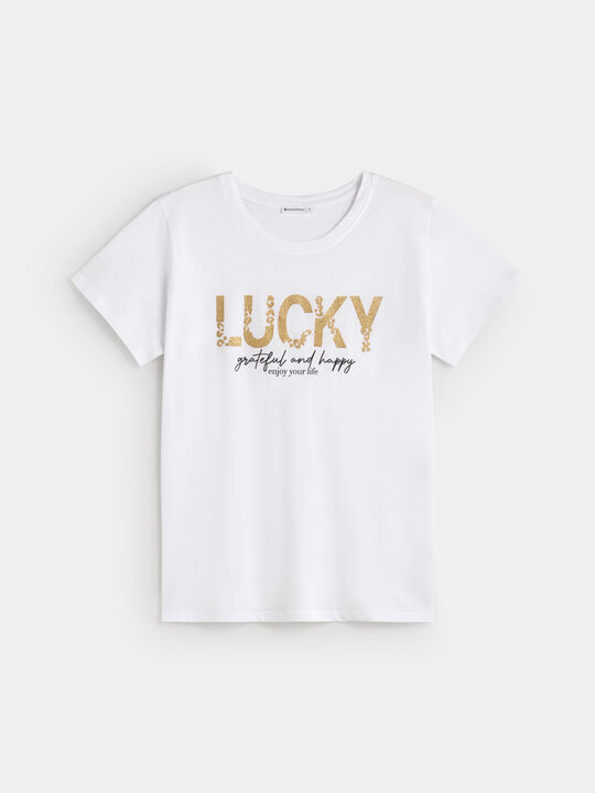 CAMISETA POSICIONAL SUERTE Blanco Optico image number null