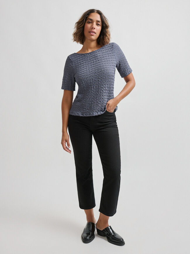 CAMISETA TEXTURA Vintage Blue