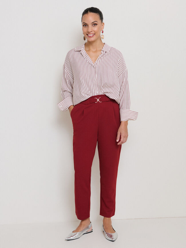 CAMISA RAYA ML BROWNIE
