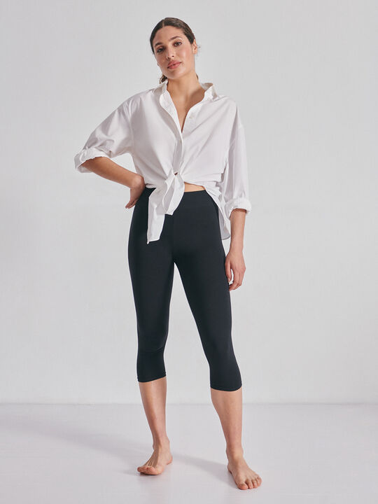 Legging capri básico Negro image number null