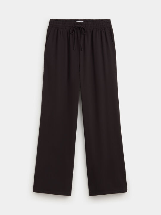 PANTAL&Oacute;N PALAZZO Negro image number null