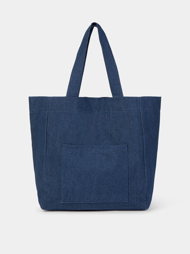BOLSO GRANDE DENIM Indigo