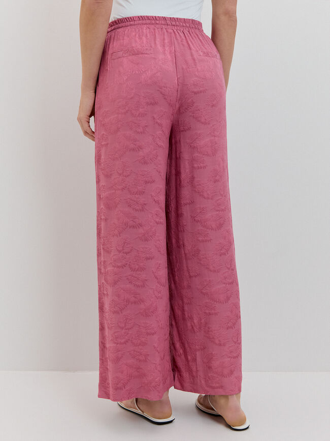 PANTAL&Oacute;N JACQUARD Maquillaje Oscu