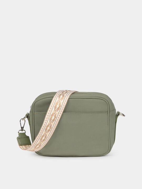 BOLSO BANDOLERA MEDIANO Verde Te image number null