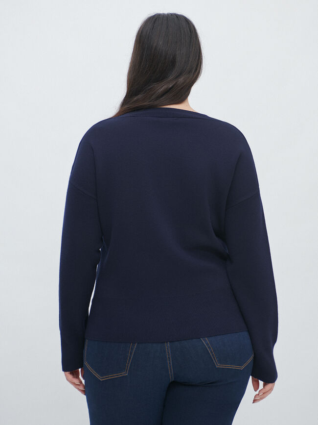JERSEY PUNTO BOTONES Azul Marino