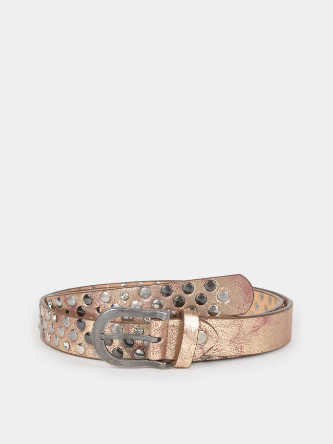 CINTUR&Oacute;N DISE&Ntilde;O TACHAS Gris