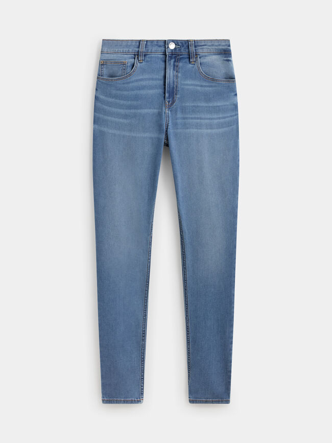 Vaquero pitillo básico Mid blue