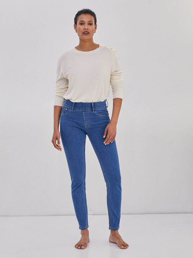 Denim Jegging Mid blue
