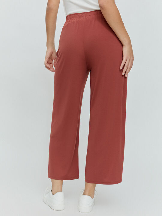 PANTALON RECTO Marron/Naranja image number null
