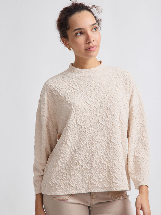 SUDADERA TEXTURA Crudo image number null