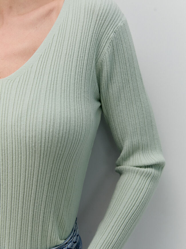 JERSEY PICO CANALE Verde