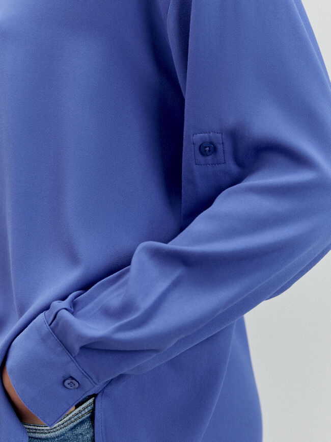 CAMISA MANGA LARGA Azulon