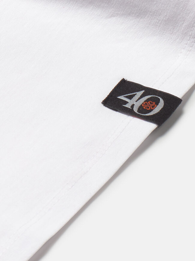 CAMISETA 40 ANIVERSARIO Blanco Optico
