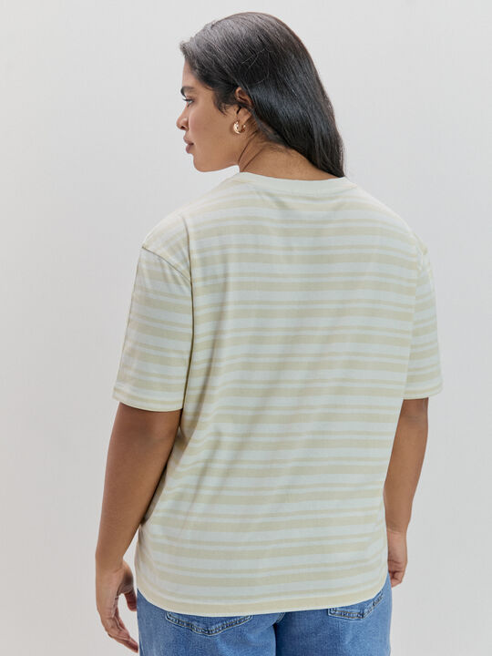 CAMISETA RAYAS CORAZ&Oacute;N Rayas 1 image number null