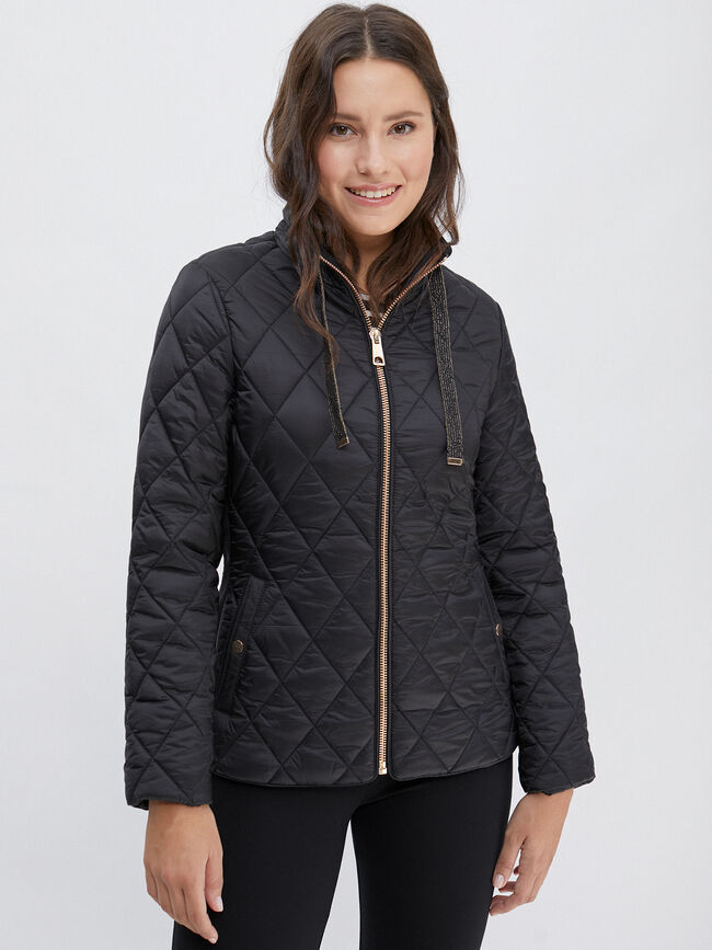 ANORAK ACOLCHADO Negro