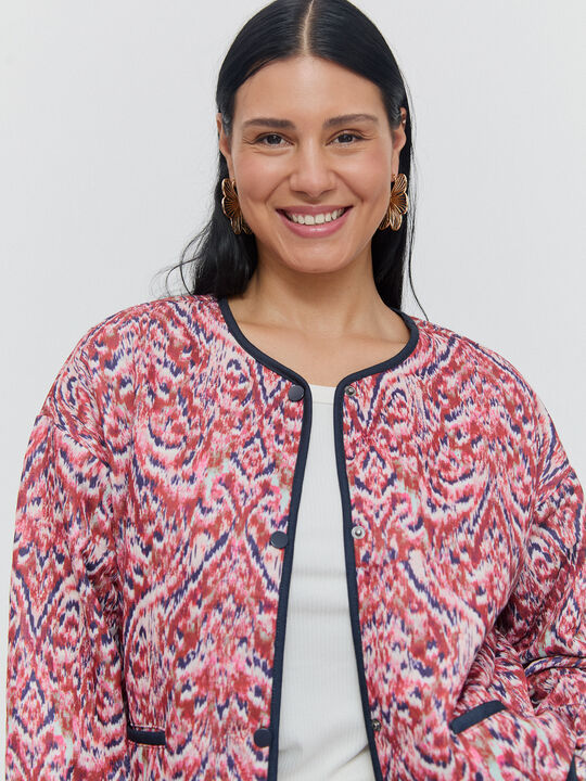 CHAQUETA ACOLCHADA Estampado 1 image number null