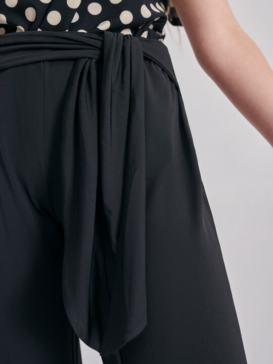 PANTALON LAZO Negro image number null