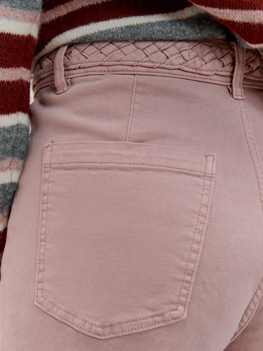 SUPER WIDE LEG TRENZA Rosa image number null