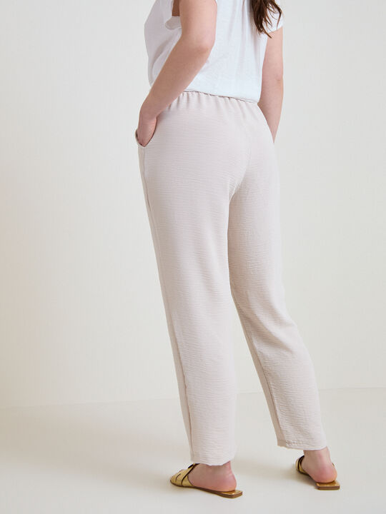 PANTAL&Oacute;N JOGGER Marfil image number null