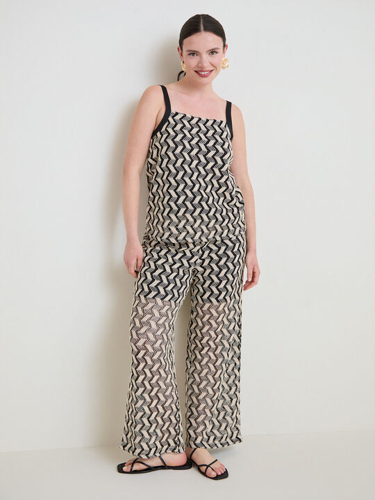 PANTALON ZIG ZAG Estampado 1 image number null