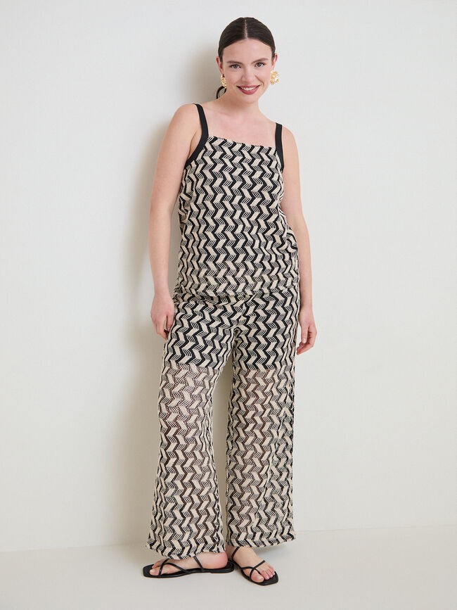PANTALON ZIG ZAG Estampado 1
