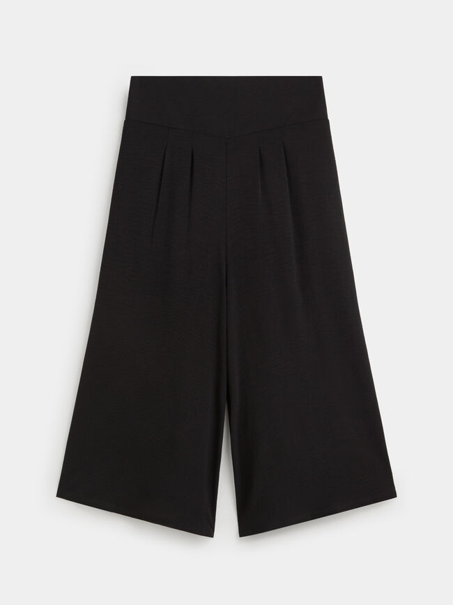 FALDA PANTAL&Oacute;N Negro