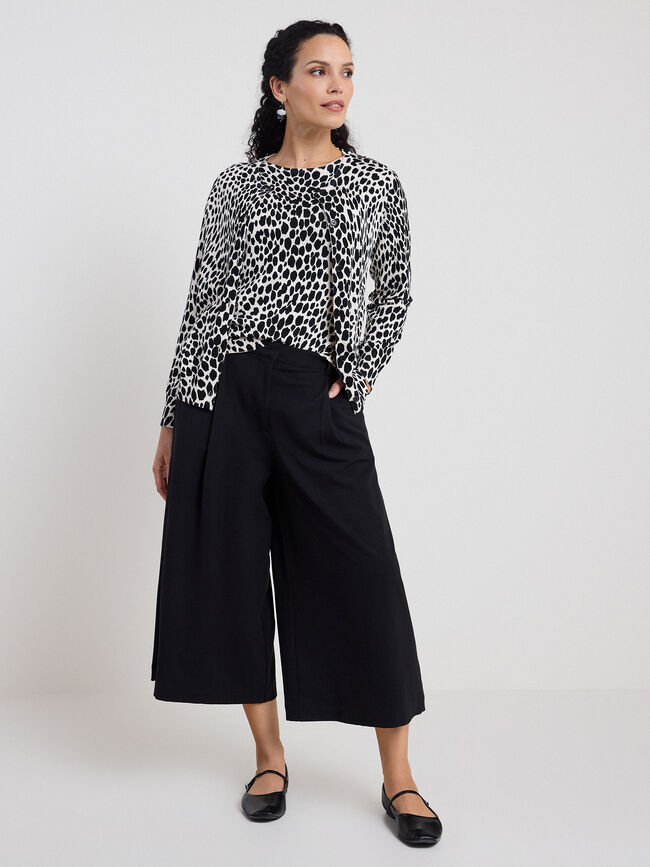 CARDIGAN ESTAMPADO Crudo