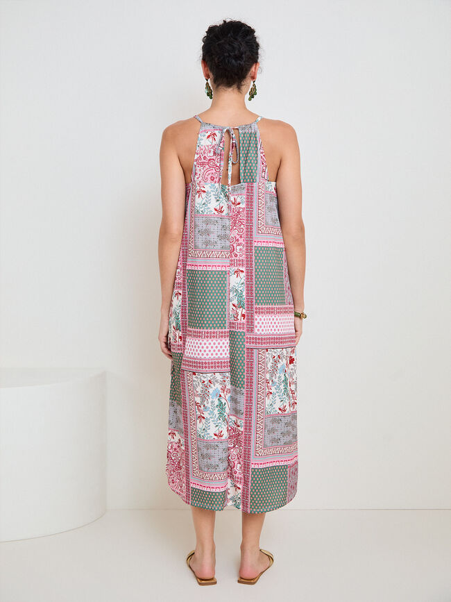 VESTIDO DETALLE Estampado 1