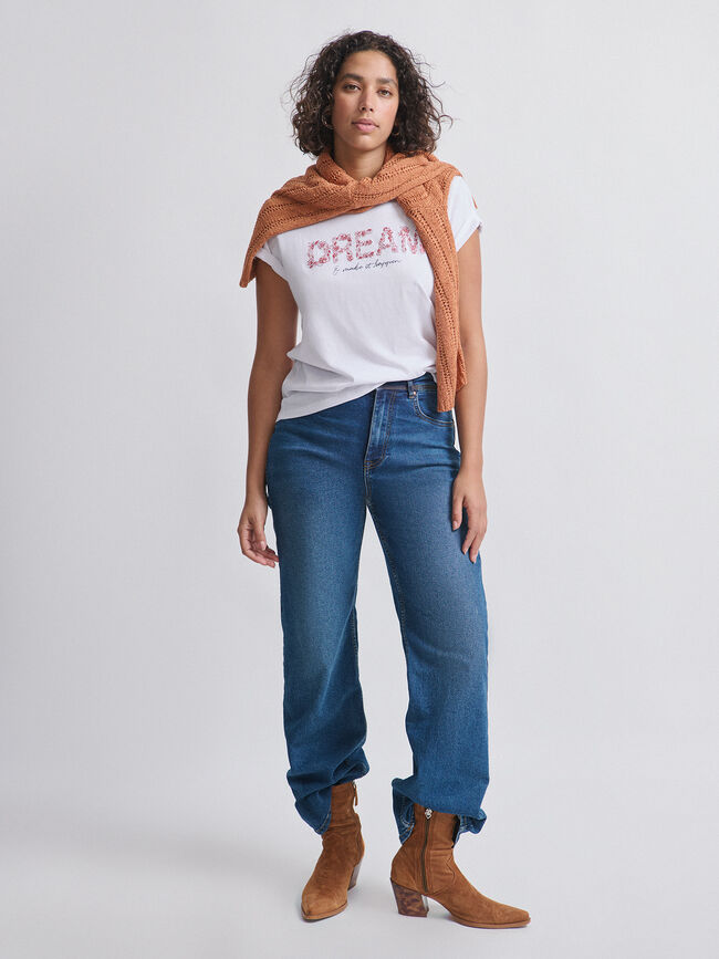CAMISETA POSICIONAL DREAMS Blanco Optico