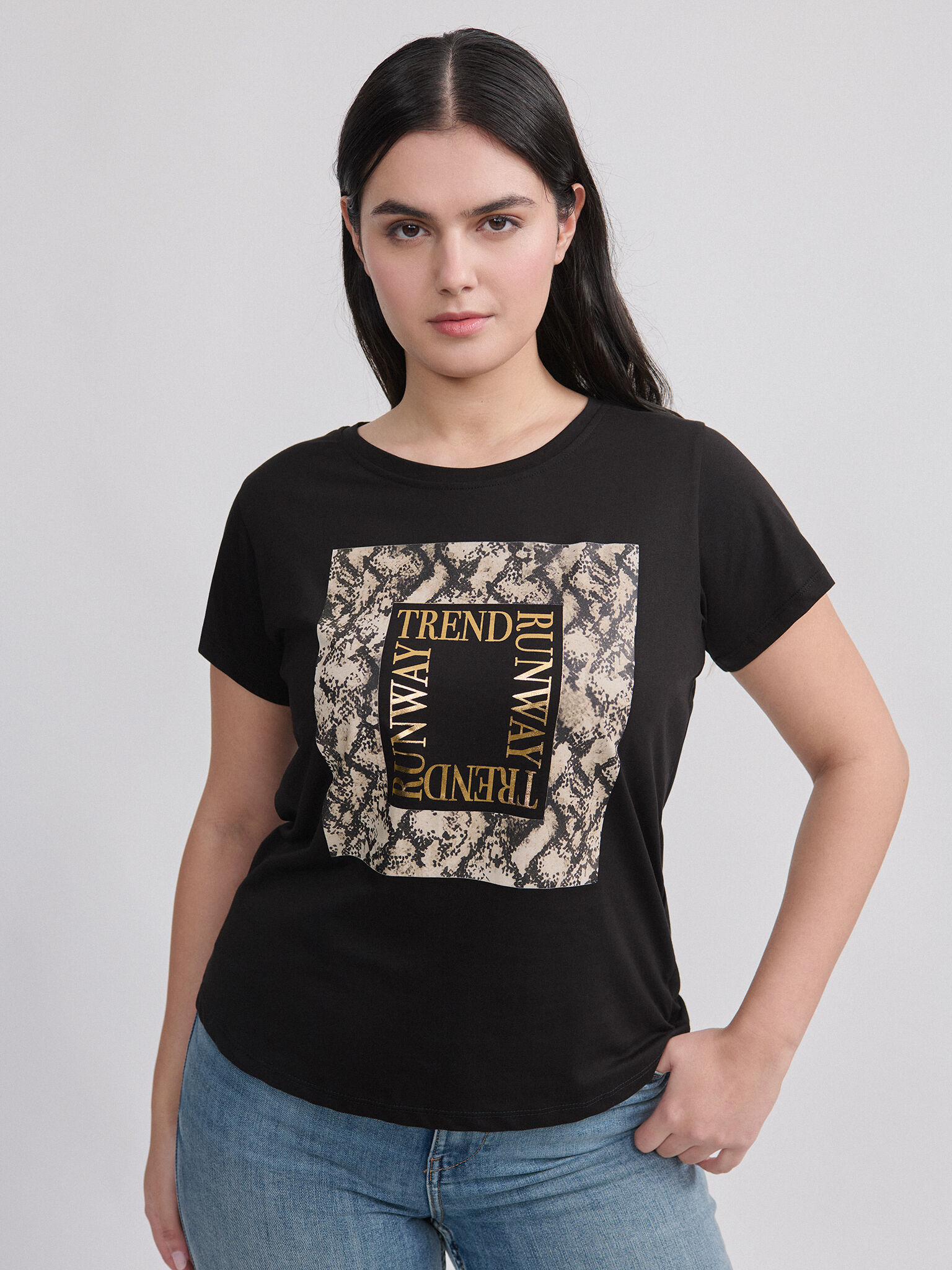 Camisetas de manga corta en tallas grandes Encuentro Moda