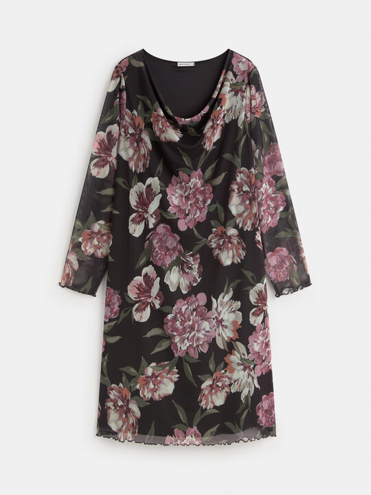 VESTIDO MESH ESTAMPADO Estampado 1 image number null