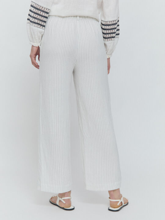 PANTALON RECTO RUSTICO Raya image number null