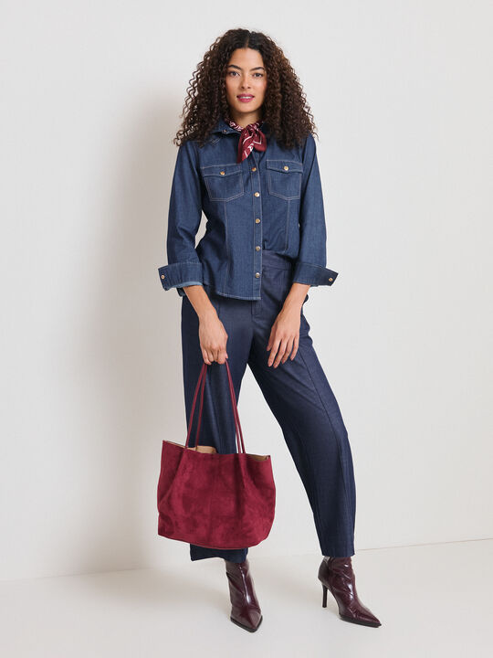 CAMISA VAQUERA BASICA Rinse Wash image number null
