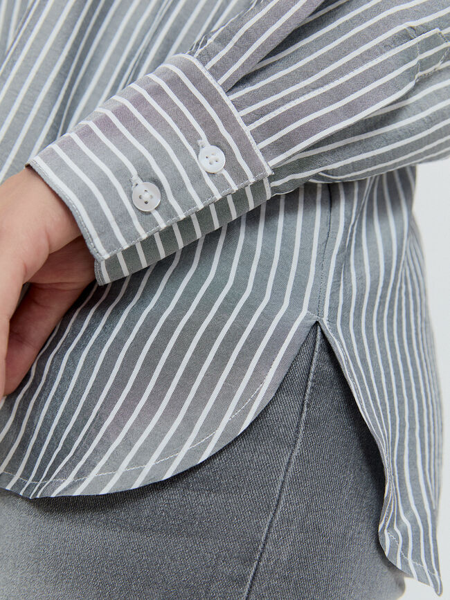 CAMISA OVERSIZE Gris