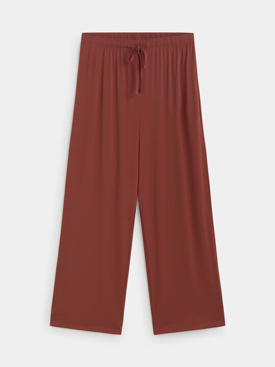 PANTALON RECTO Marron/Naranja image number null