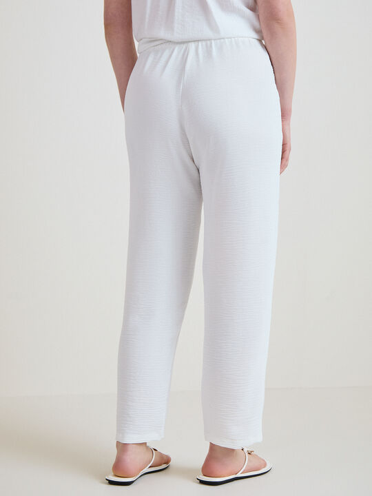 PANTAL&Oacute;N JOGGER Blanco Optico image number null