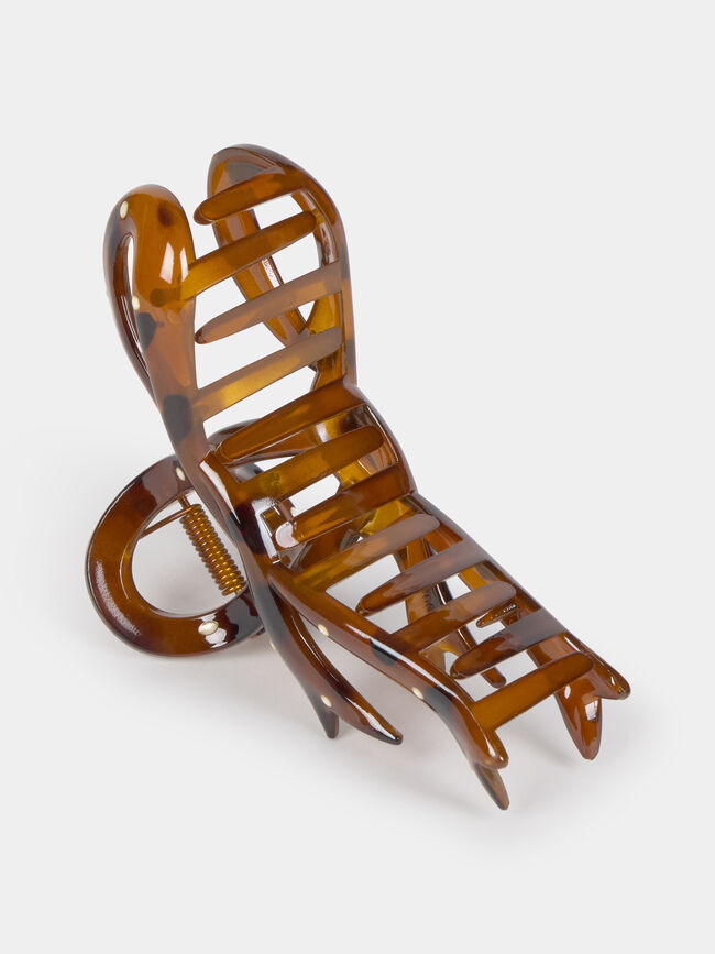 PINZA MARRÓN TOPOS Marron Medio