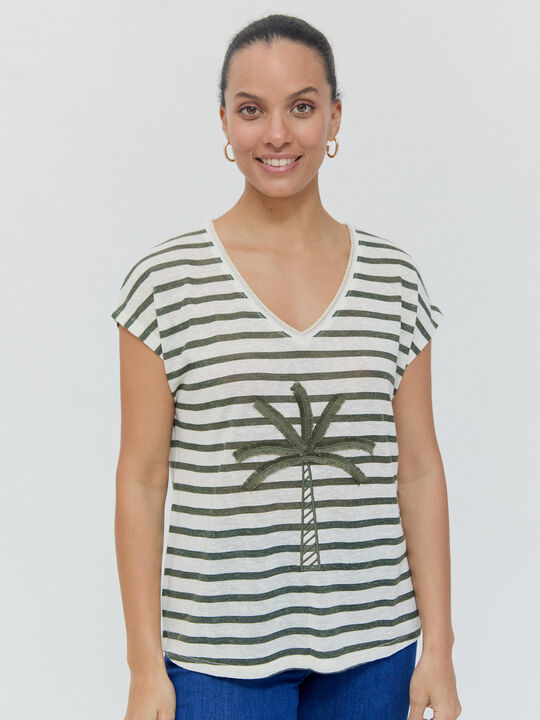 CAMISETA POSICIONAL PALMERA Rayas 1 image number null
