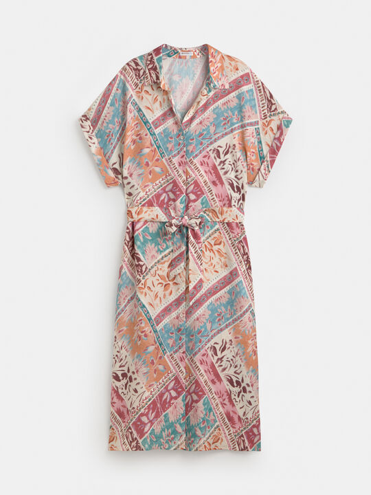 VESTIDO MIDI CAMISERO Bugambila image number null