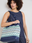 BOLSO RAFIA HOMBRO Azul Noche