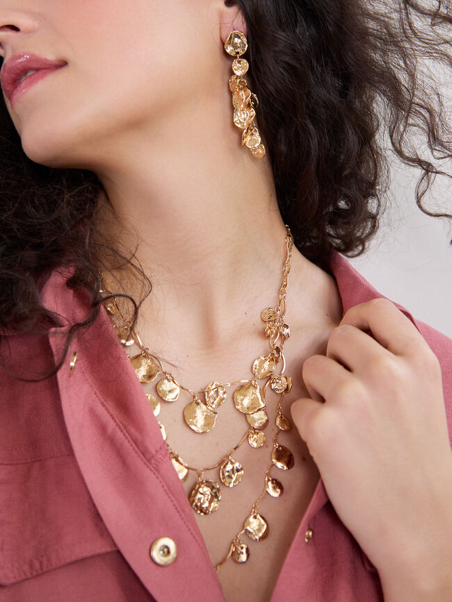 PACK COLLAR PENDIENTES Oro