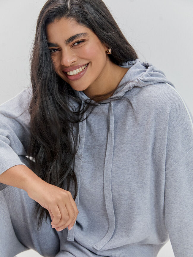 SUDADERA CONJUNTO Gris