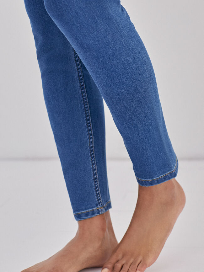 Denim Jegging Mid blue