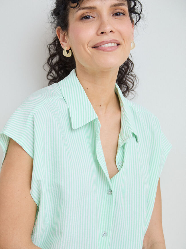 CAMISERO GOMA BAJO Verde Laguna