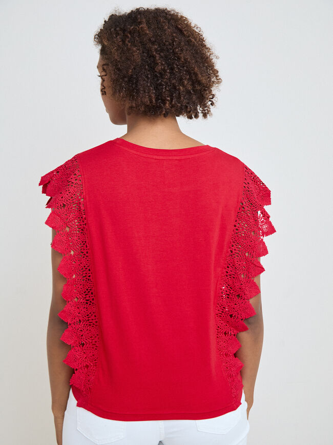 TOP DETALLE ENCAJE Camelia