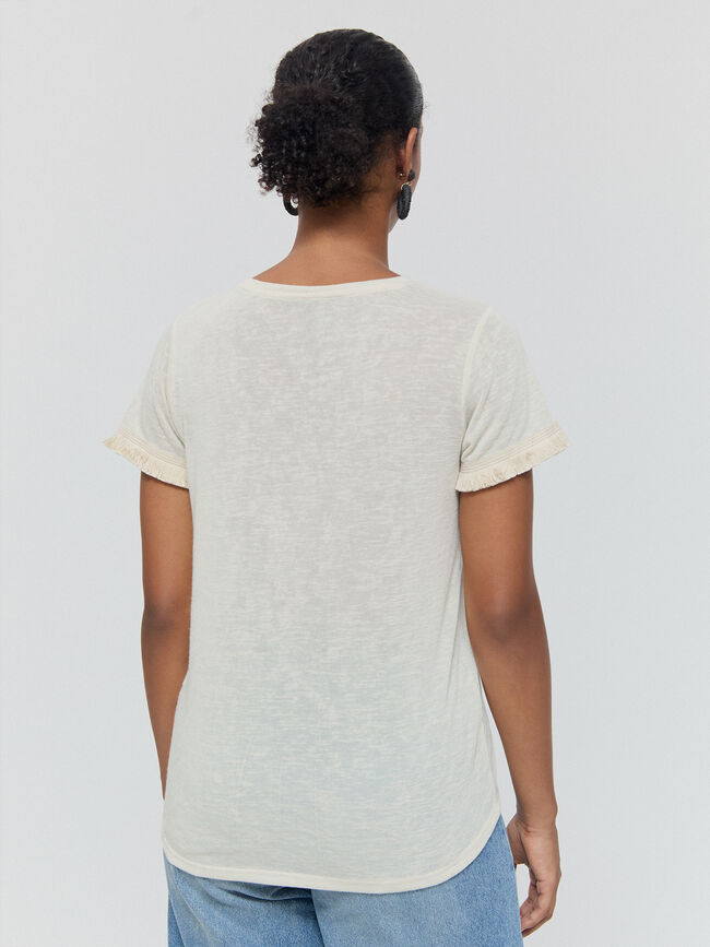 CAMISETA POSICIONAL ELEFANTE Beige